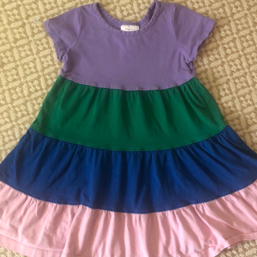 Hanna Andersson Twirl Power Colorblock Dress